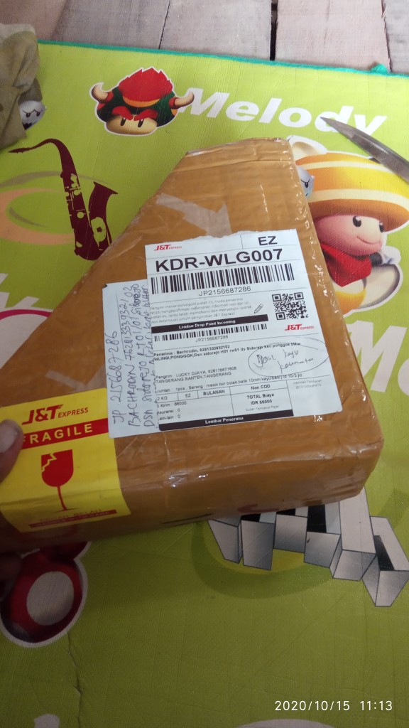 Mesin Bor Bolak Balik 10mm Kayu Besi J.ld 10-3 Jld