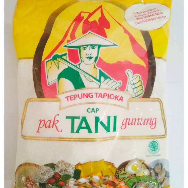 

Tepung tapioka pak tani gunung