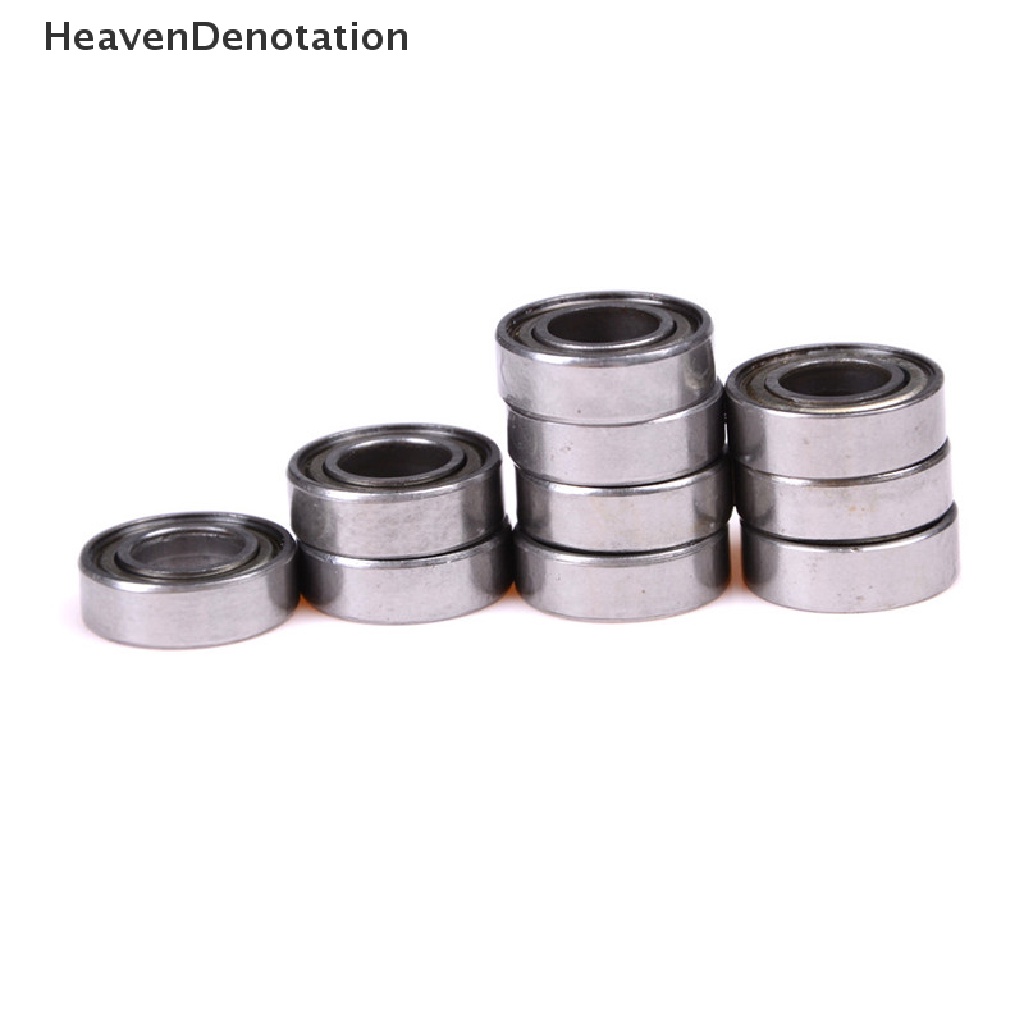 (Heavendenotation) 10pcs 688zz Ball Bearing Miniatur Bahan Metal Ukuran 8x16 X 5mm