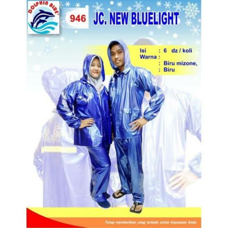 ds,946 JAS HUJAN SETELAN JAKET CELANA NEW BLUELIGHT