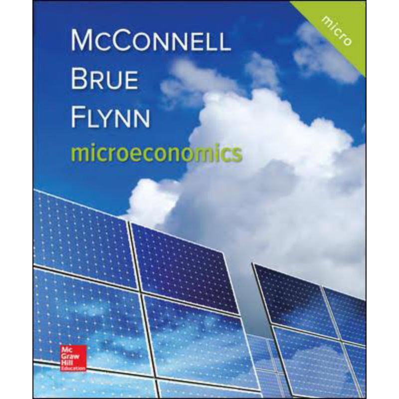 Jual Buku Microeconomics McConnell McGraw Hill | Shopee Indonesia