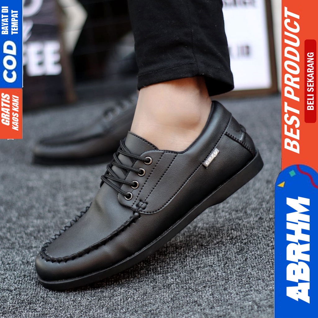 Abrhm Monza - Sepatu Formal Pria Pantofel