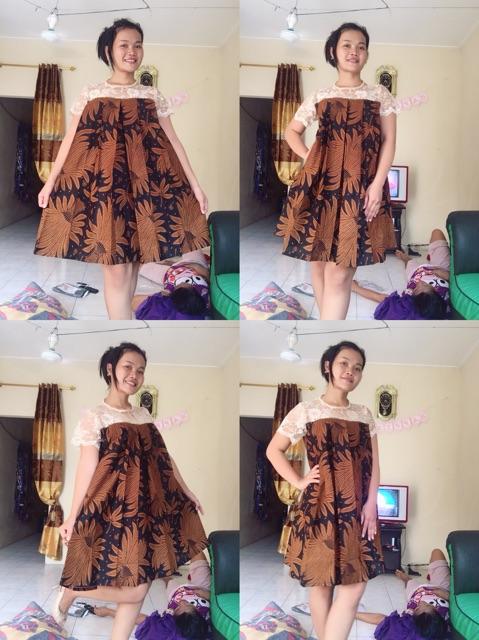 Dres Batik Pari Sogan Broklat