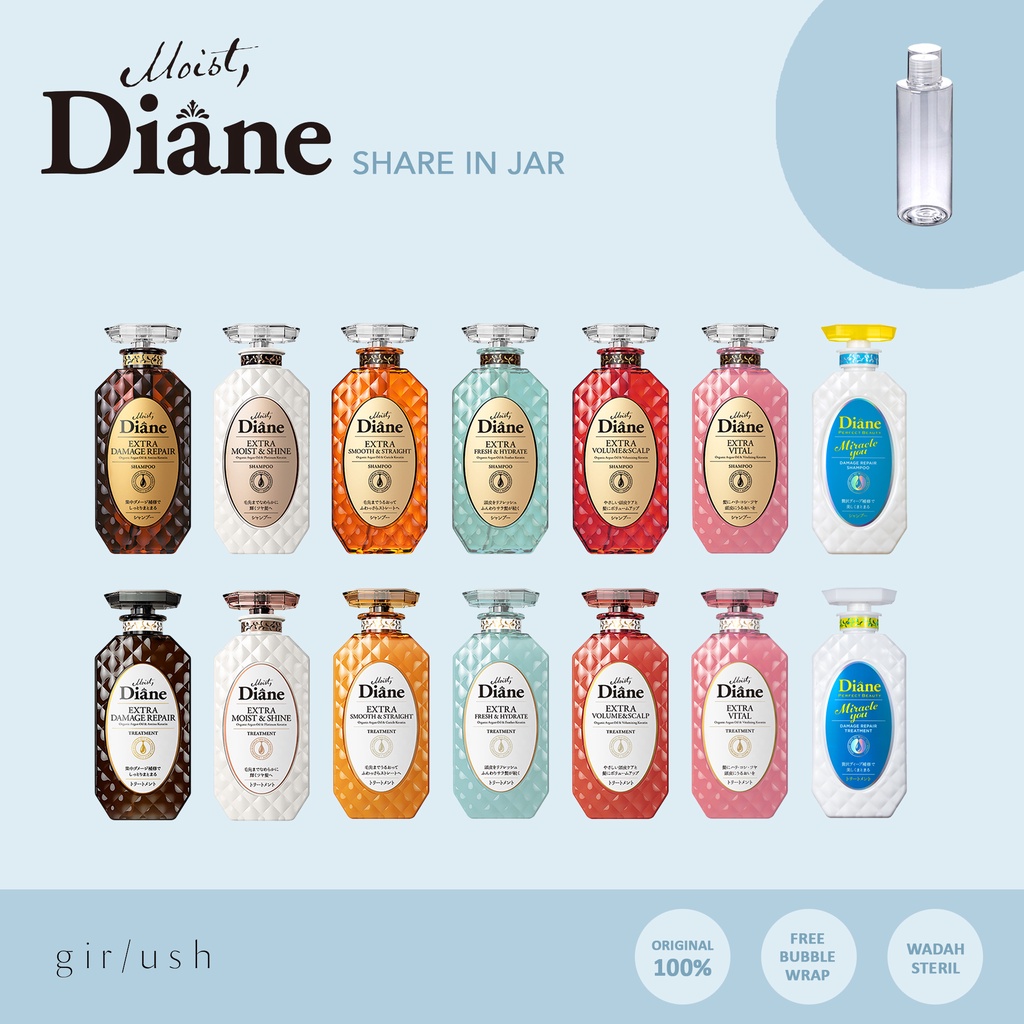 (SHARE)Moist Diane Shampoo Conditioner Treatment