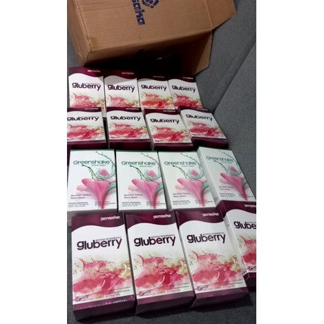 

ASLI! Gluberry Greenshake Pansaka Original Minuman Colagen Diet Pelangsing Jual Paling Murah Promo Siap Kirim