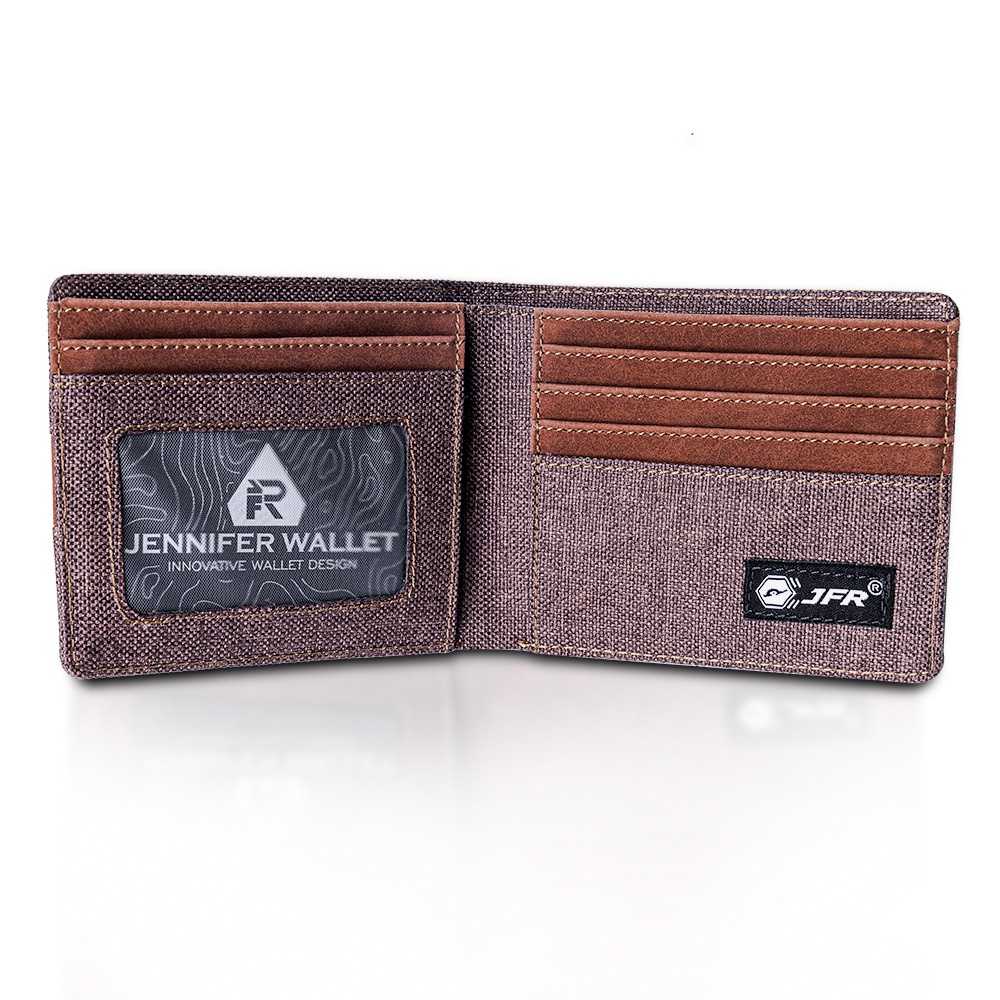 JFR Fashion Dompet Pria Bahan Kulit Canvas JP42 Carnaby Series-2