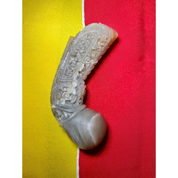 hulu keris | deder keris antik ukir tanduk | gagang keris | handle keris