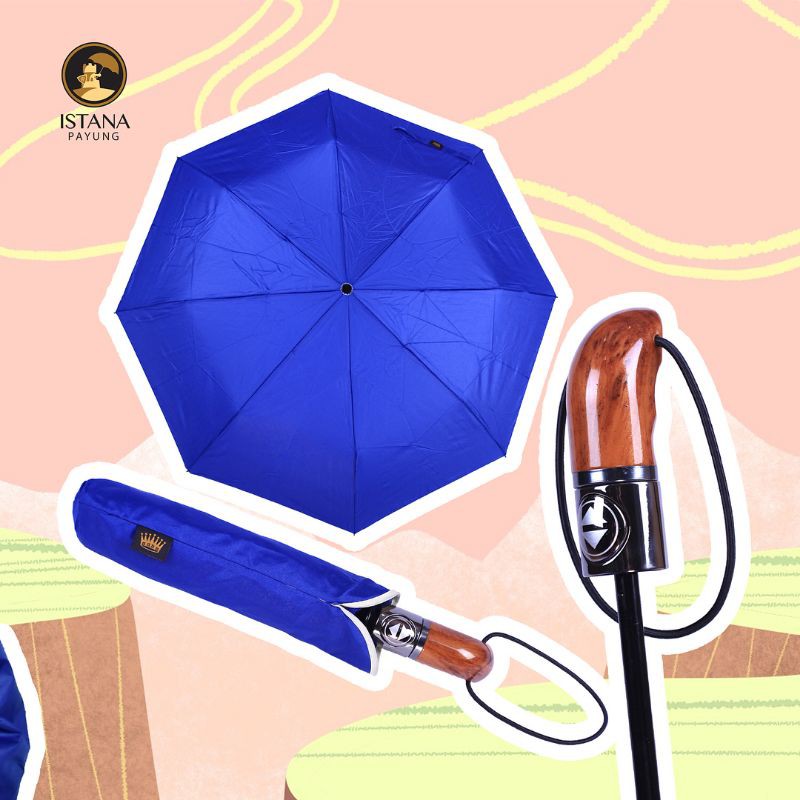 PAYUNG PROMOSI LIPAT 3 OTOMATIS LO33 MERK JOPE UMBRELLA ORIGINAL