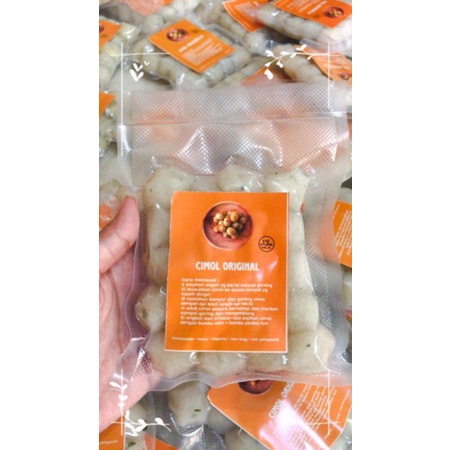 

cimol keju lumer isi 50pcs kemasan vakum (Murah,Enak,Dan Gurih)