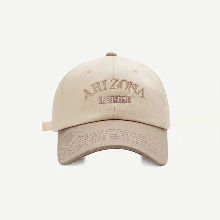 Topi baseball Motif Bordir Tulisan ARIZONA EST 1751 Dua Warna Untuk Pria Dan Wanita