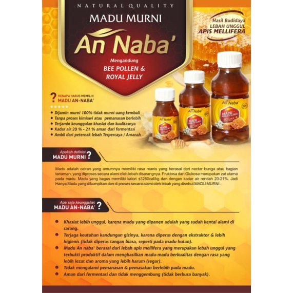 MADU MURNI TERLARIS