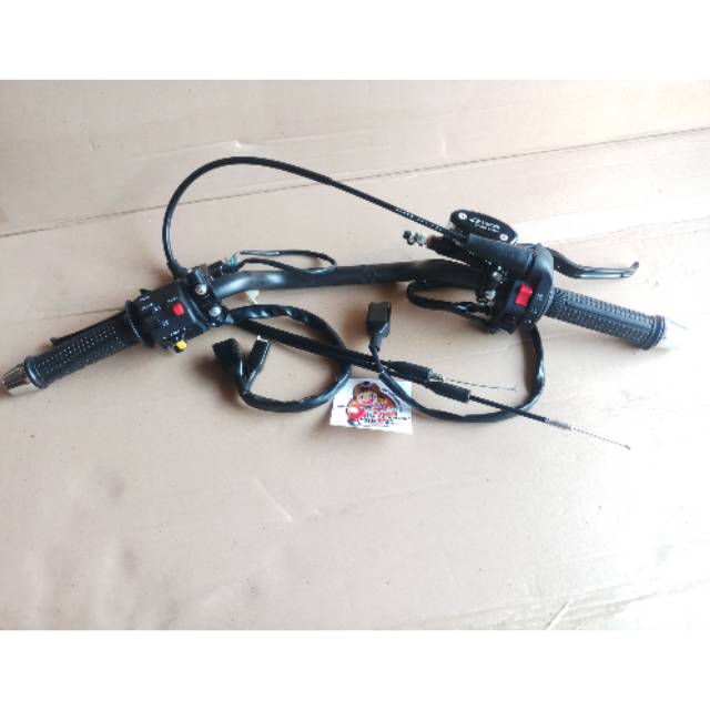 Paket Hemat Stang Stir Cbr Led Full set Holder Kanan Kiri