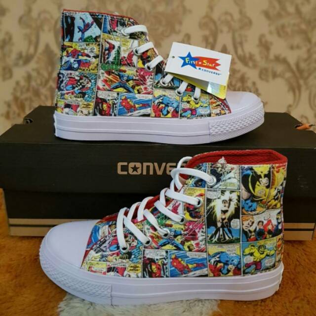 marvel converse kids