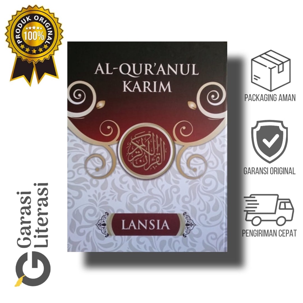 Alquran Besar / Al-Quranul Karim Lansia (ORIGINAL)