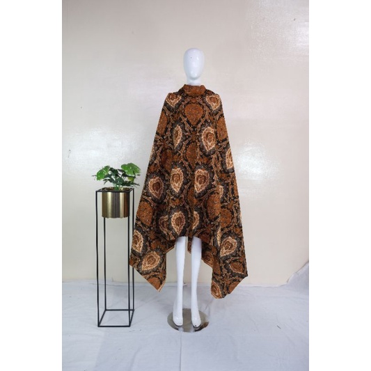 Bahan Batik Kombinasi Tulis Motif Bokor Kencono