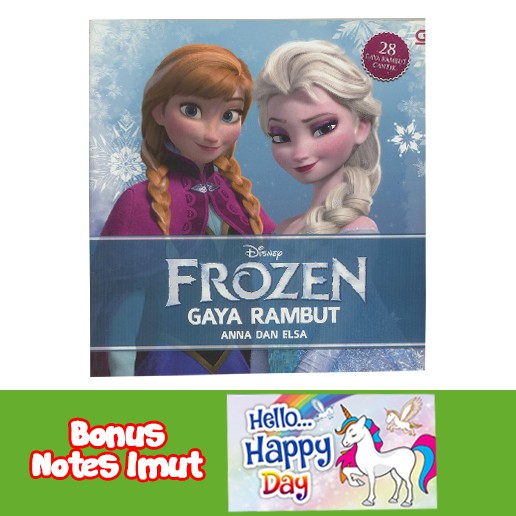 FROZEN GAYA RAMBUT ANNA DAN ELSA