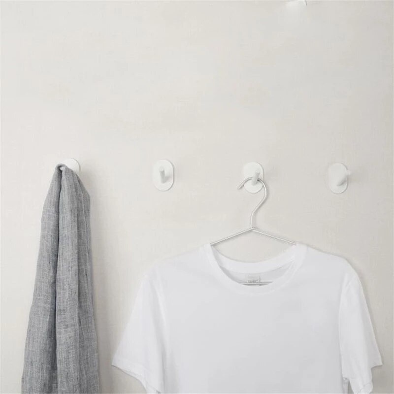 Happy Life Gantungan Dinding Wall Hook Hanger 6 PCS