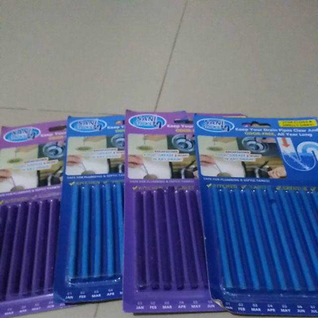 Sani Stick Drain Pembersih Pewangi Wastafel Pipe Cleaner Anti Sumbat Wastafel Wc Mampet Cod M439