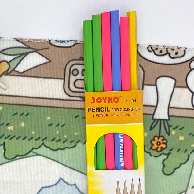 

Pensil 2B Joyko P-94 Original Alat Tulis Kantor Stationery Pulpen Kado Unik Pensil Warna