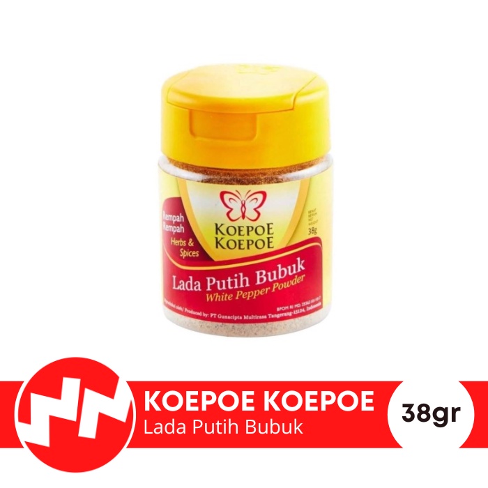 

Koepoe Koepoe Lada Putih Bubuk 38gr