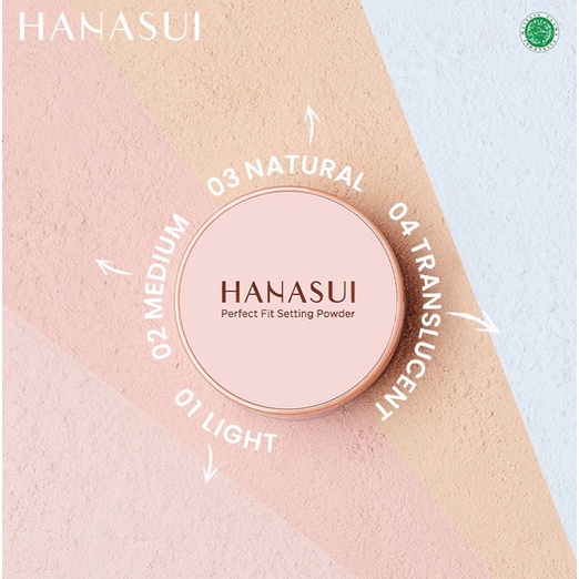 ✨LACIKOSME✨ HANASUI PERFECT FIT SETTING POWDER - BEDAK TABUR MATTE POWDER ORIGINAL