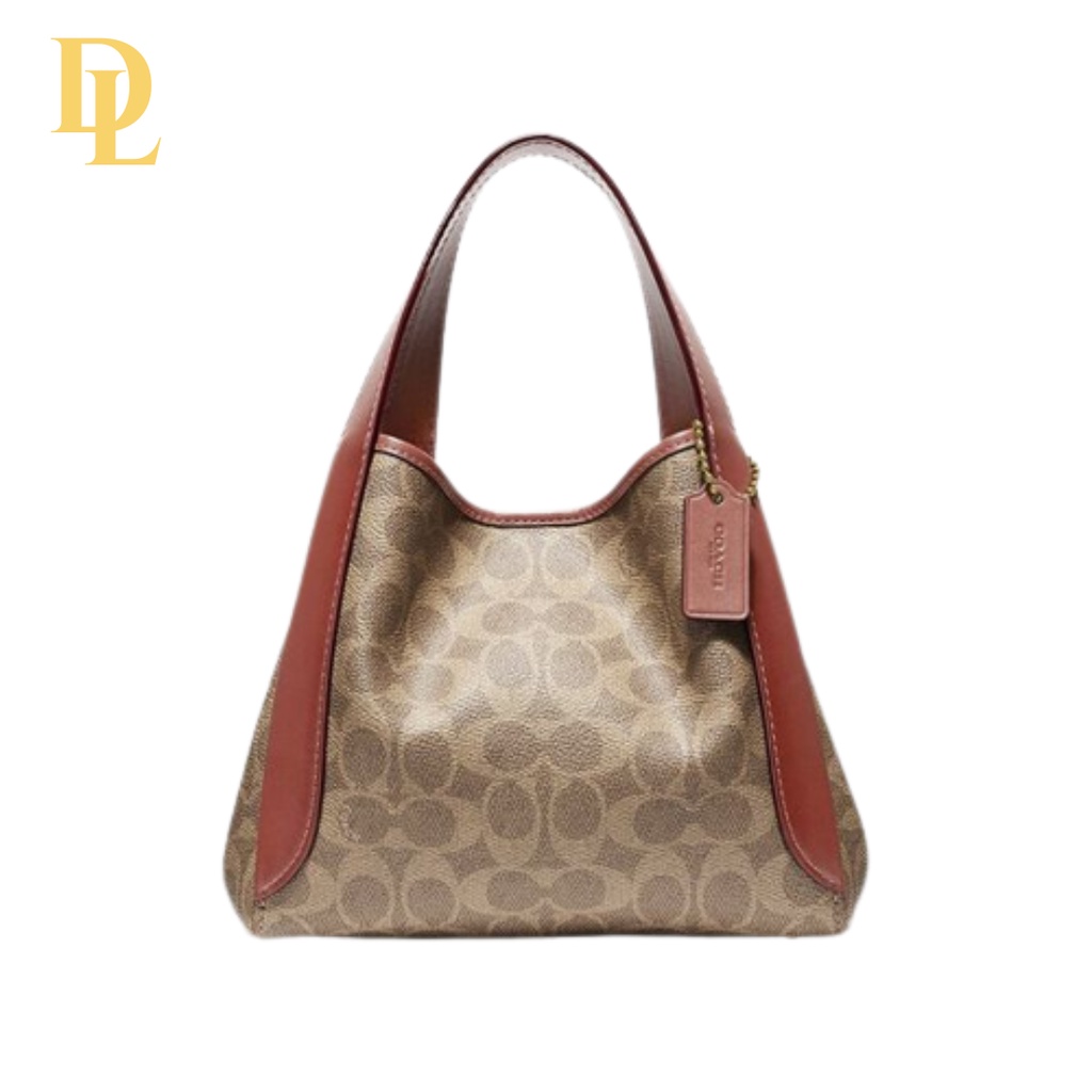 COACH HADLEY HOBO 21 IN SIGNATURE CANVAS