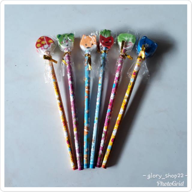 

Pensil unik/pensil unik/pensil penghapus/pensil serut/pensil/stationary/peralatan sekolah