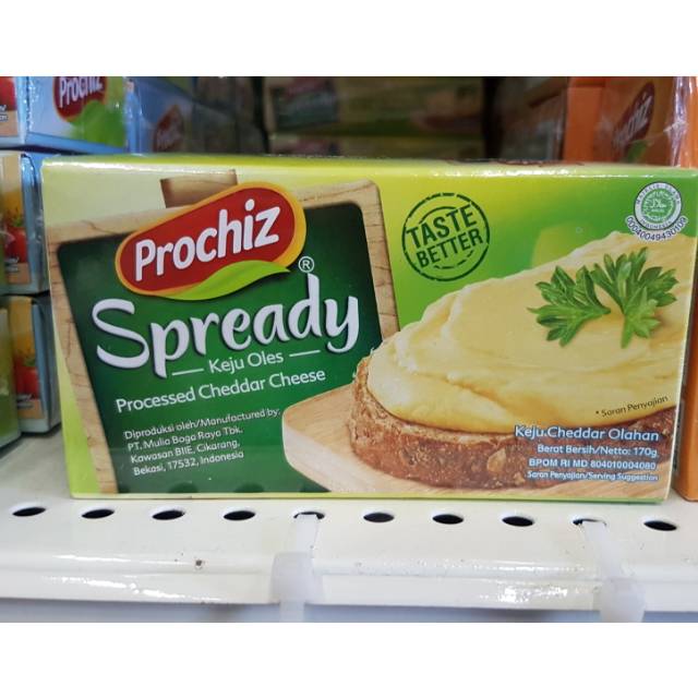 

PROCHIZ SPREADY KEJU OLES 170GR