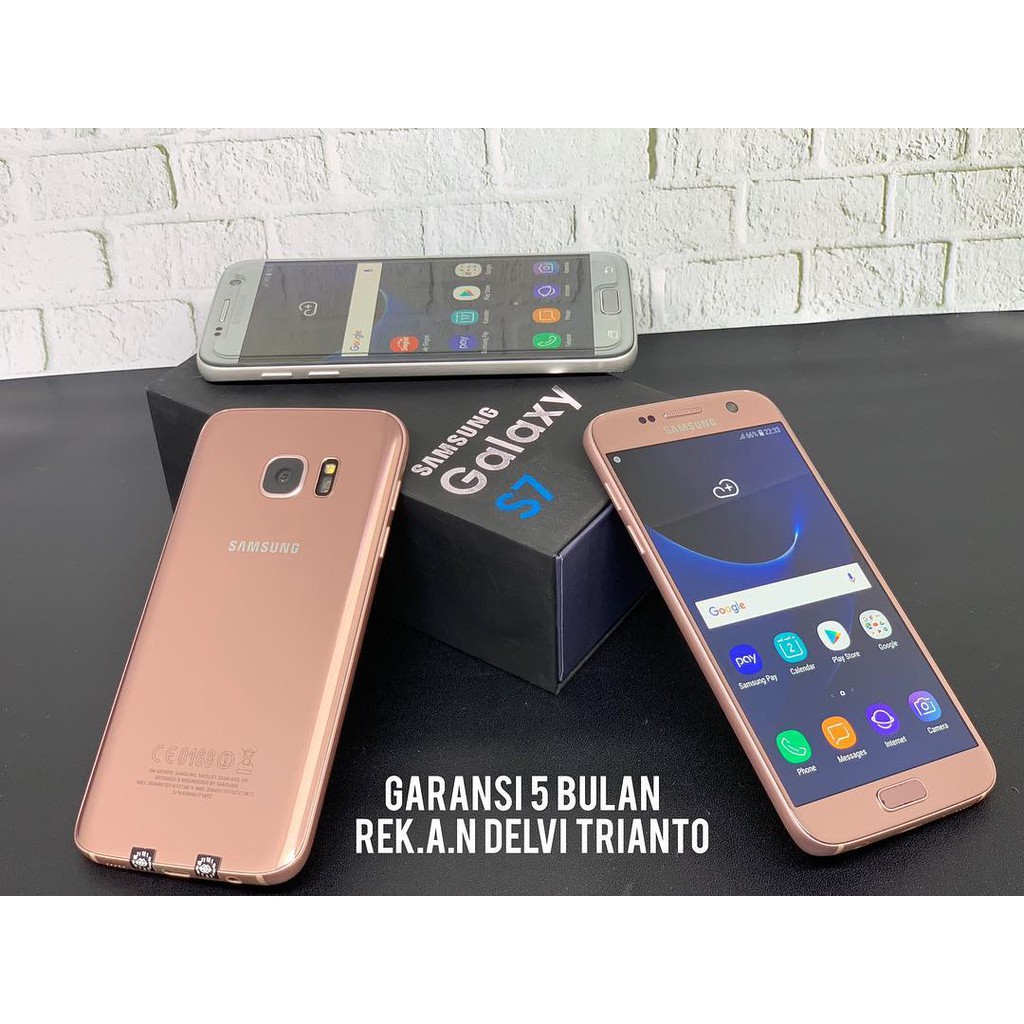 Samsung Galaxy S7 Edge Single Docomo Seken original Mulus Fulset Garansi 5 Bulan