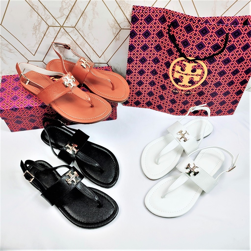 Tory Burch Slingback Thongs with Paperbag