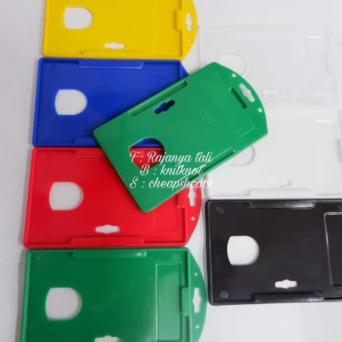 Frame / Casing kartu ID card name tag card holder PLASTIK Psbb