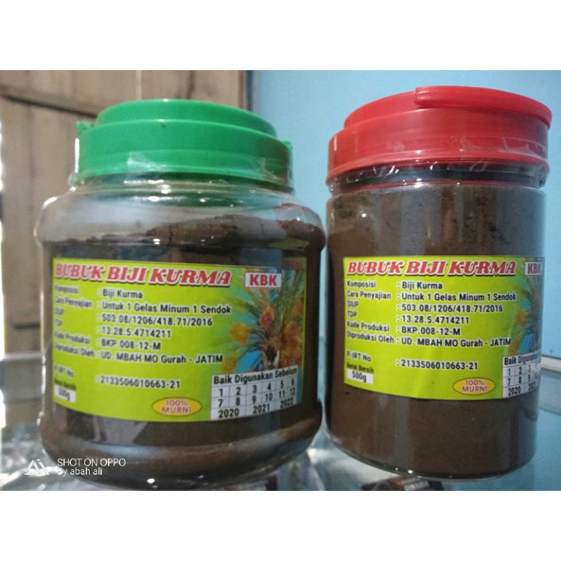 

bubuk biji kurma murni