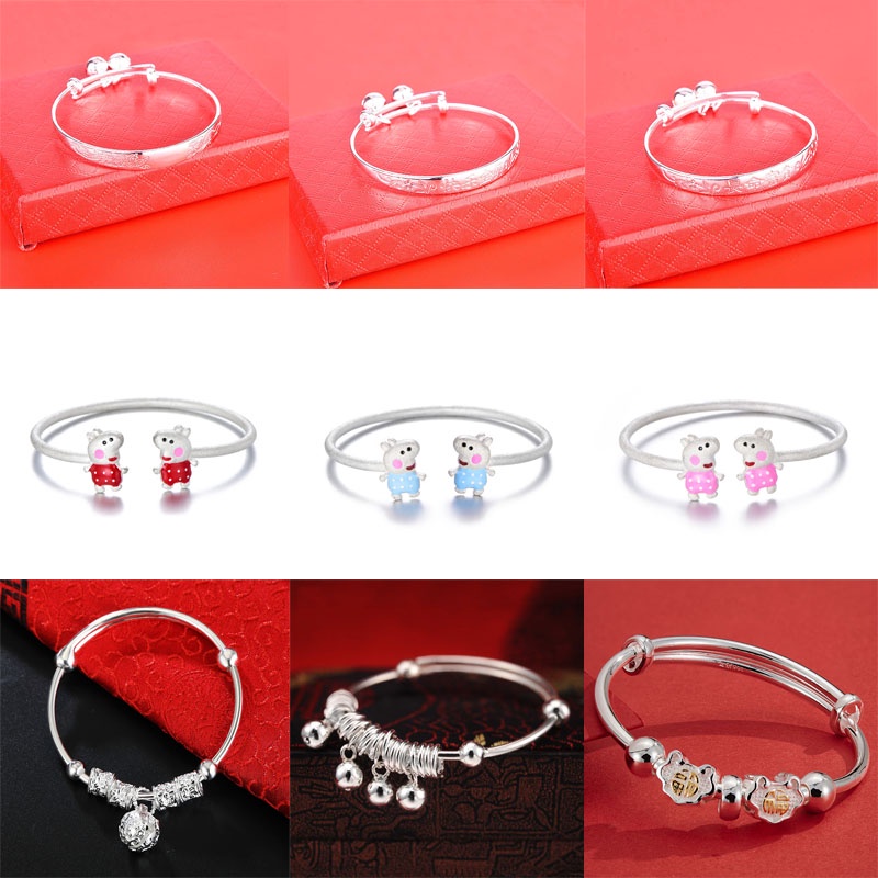 Gelang Keberuntungan Bahan Silver S925 Untuk Bayi