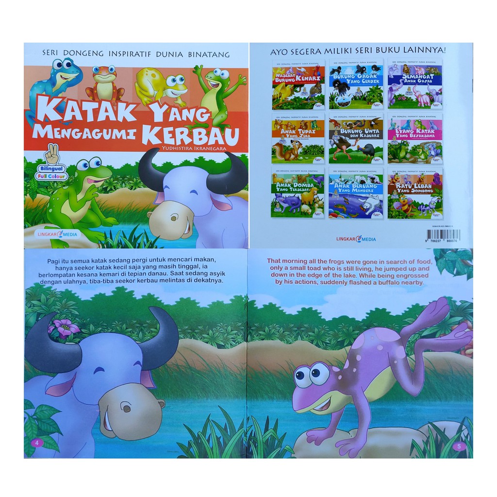 BUKU ANAK BUKU CERITA ANAK BILLINGUAL Shopee Indonesia