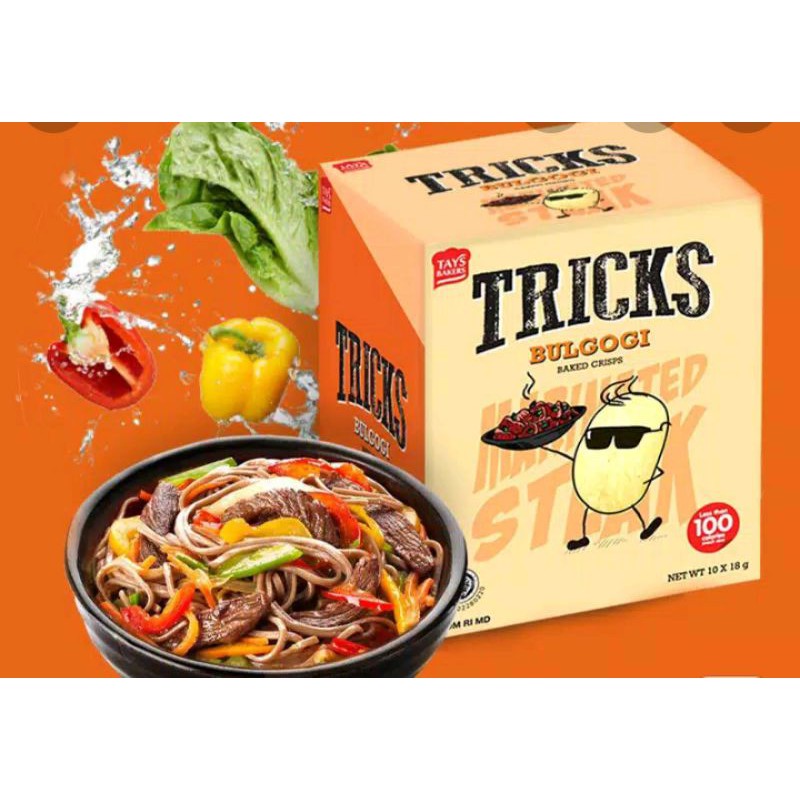 

Trick Baked Crisps 10 x 18 Gr Biscuit Kentang