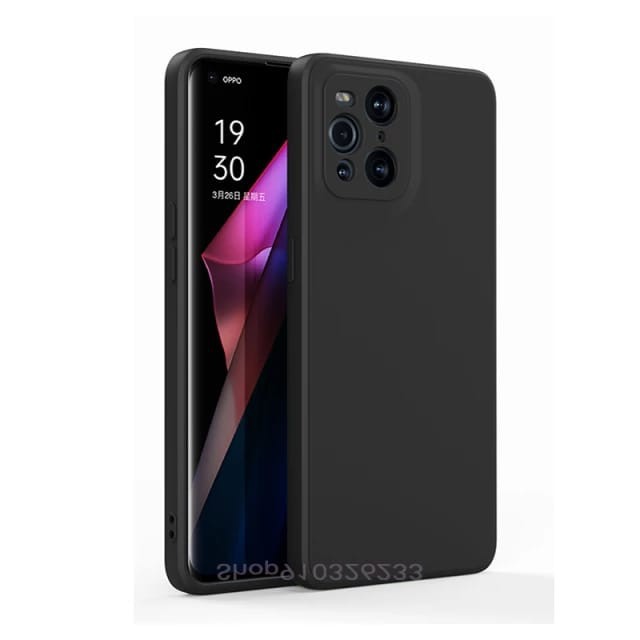 OPPO FIND X3 PRO SOFT CASE MICROFIBER SUEDE SILICONE BACK COVER