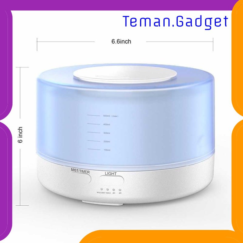 TG-CE040 Taffware HUMI Humidifier 7 Color 500ml + Remote Control - HUMI H14A