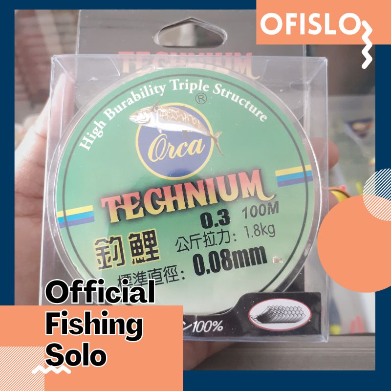 Senar pancing Orca technium