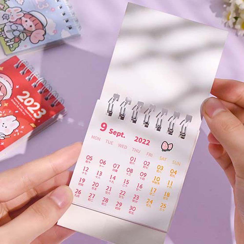 Mxbeauty 2023kalender Rumah Siswa Sekolah Perencana Mingguan Perlengkapan Kantor Kartun Stationery Desktop Stationery