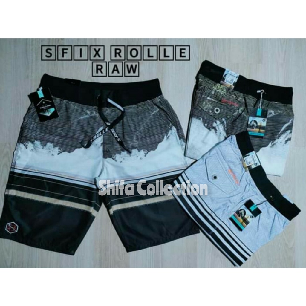 Celana Pendek Chinos RIP Pria Motif Printing - Bahan Kanvas Twill - Ukuran (28 sampai 38)