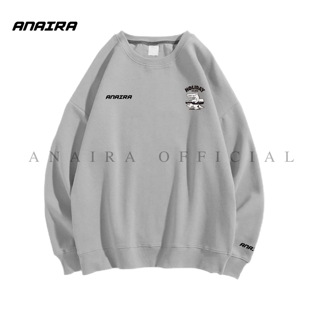 HOLIDAY SWEATER CREWNECK PRIA WANITA ANAIRAOFFICIAL