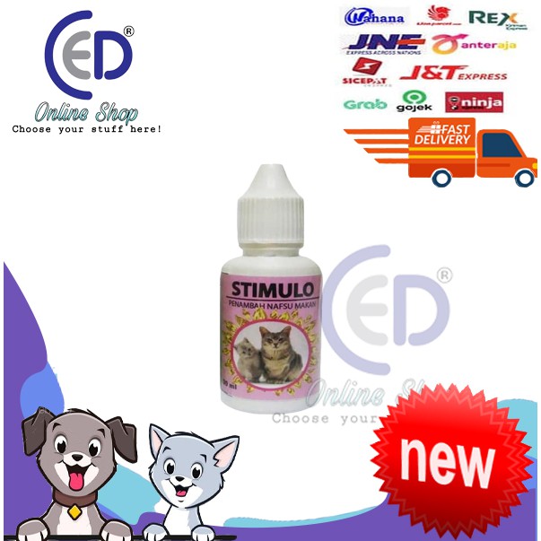 STIMULO CAT 30ML VITAMIN PENAMBAH NAFSU MAKAN UNTUK KUCING