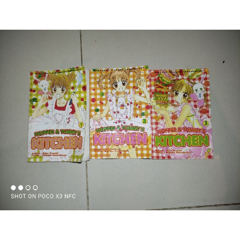 komik masak hopper abd yummy's kitchen 1-3 tamat langka