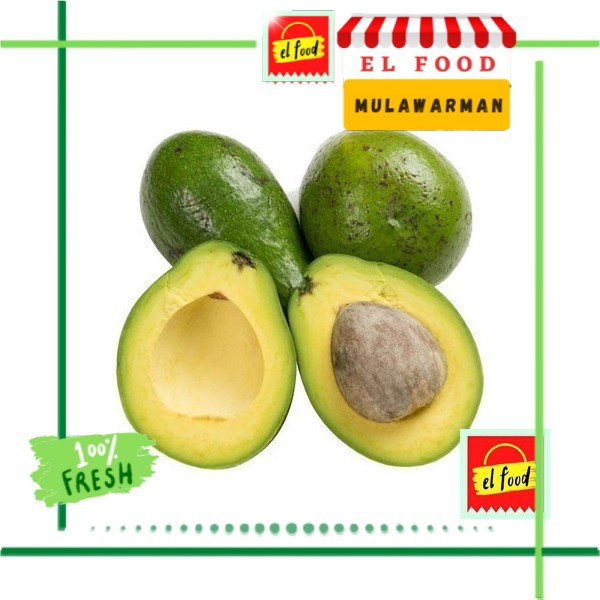 

ALPUKAT SEGAR ±500gr /(EL FOOD Mulawarman)/Buah/Alpukat