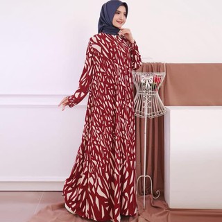 Gamis Katun Jepang  Gamis Kaos  Kutung Baju  Gamis Wanita  