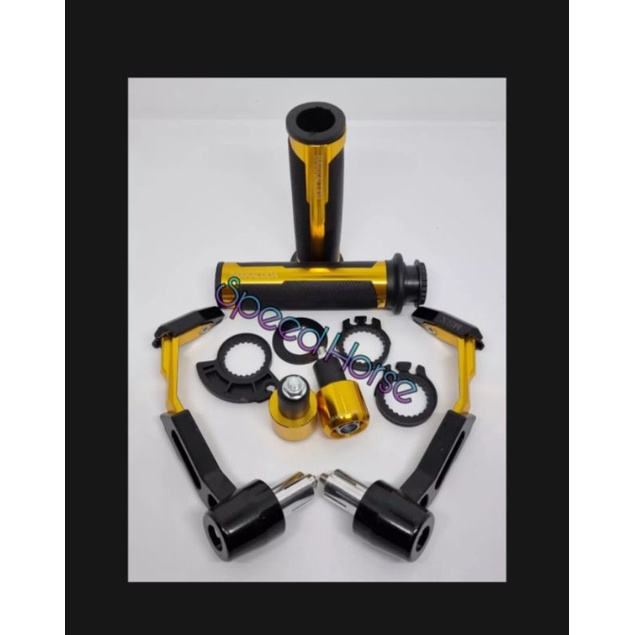 Paket 2in1 Handgrip baracuda plus proguard robot babet Universal untuk semua motor