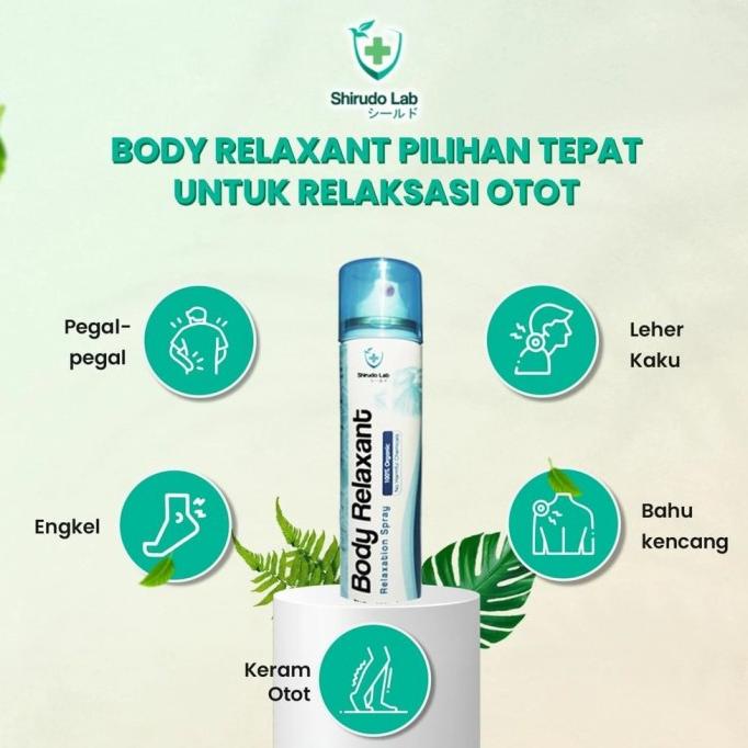 Shirudo Lab Body Relaxant Spray Otot