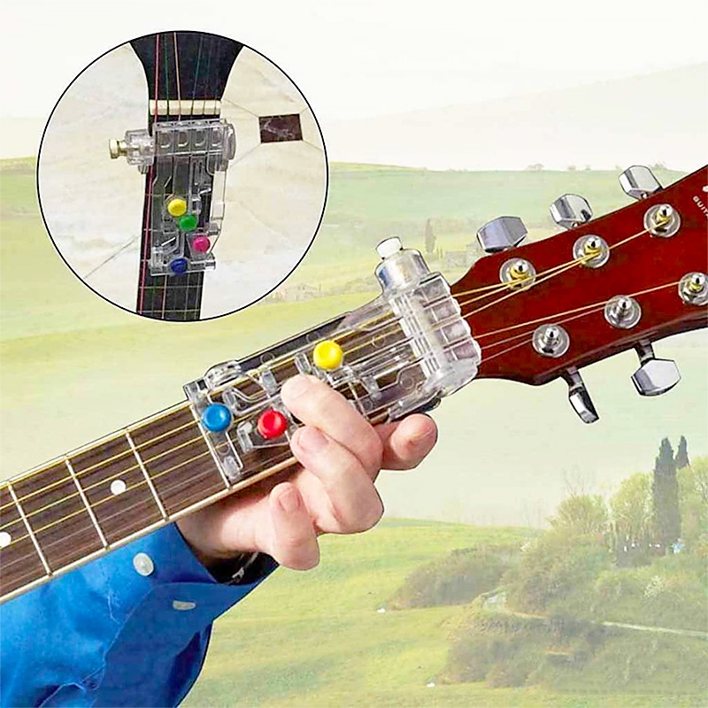 Alat Bantu Belajar Gitar Alat Bantu Mengajar Chord Buddy Gitar Anti Sakit