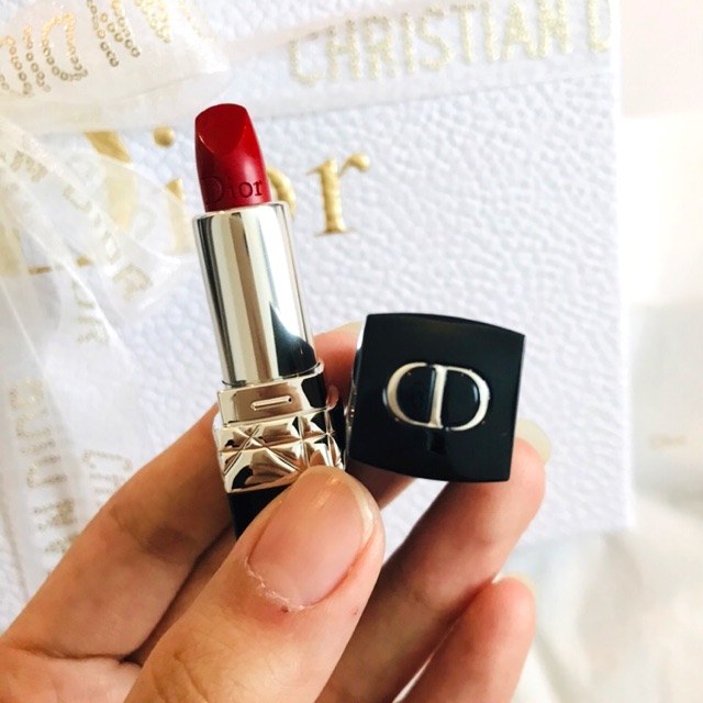 DIOR lipstick DIOR ROUGE 999 travel size