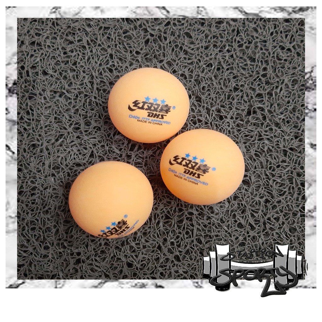 Bola Pingpong DHS Bintang 3 D40+ original ecer